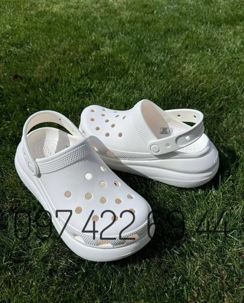 Жіночі Crocs Classic Crush супер Новинка Crocs на Платформі — фото 5