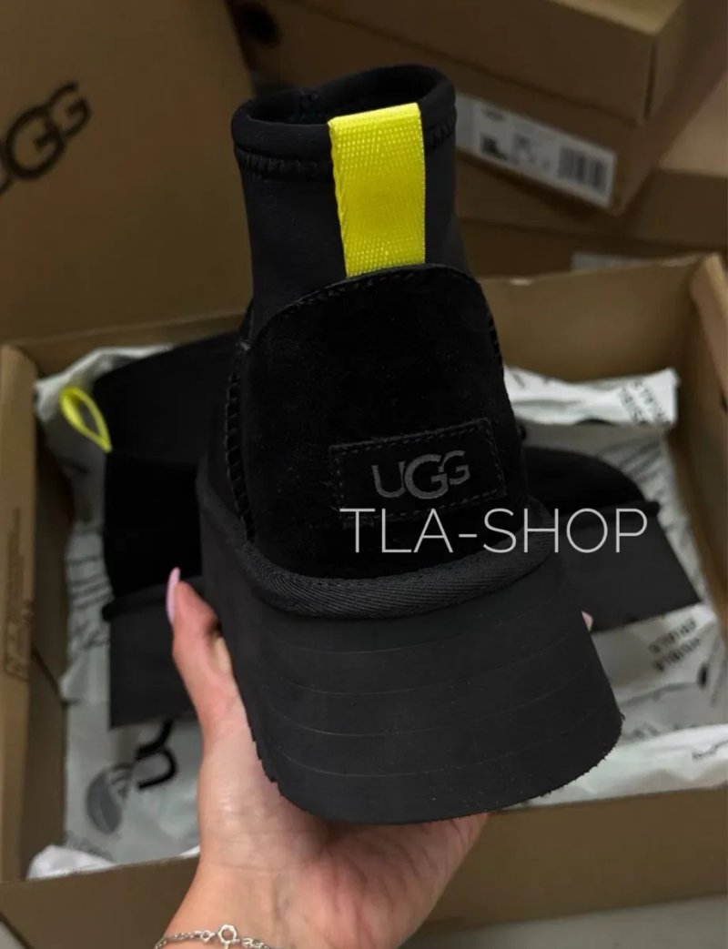 Жіночі короткі уггі UGG Classic Mini Dipper угги — фото 4