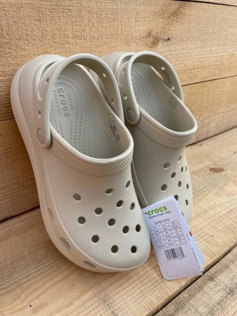 Жіночі Крокси Crocs Crush Женские Кроксы Стильные — фото 3