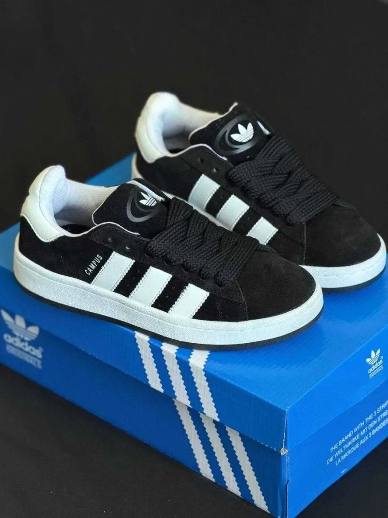 Жіночі кросівки Adidas Campus 00s чорні — фото 4