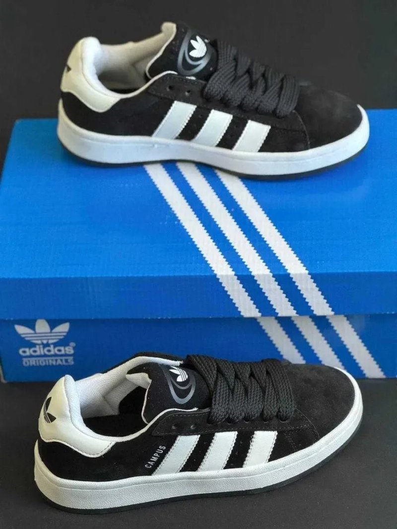Жіночі кросівки Adidas Campus 00s чорні — фото 5