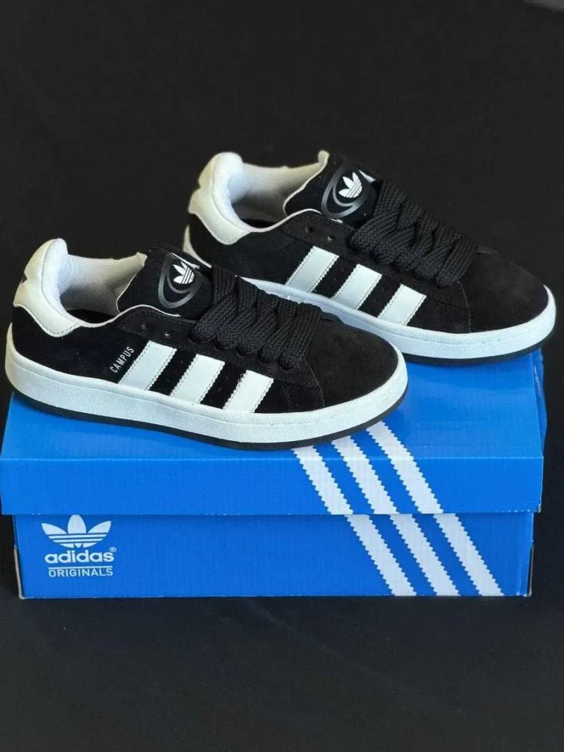 Жіночі кросівки Adidas Campus 00s чорні — фото 6