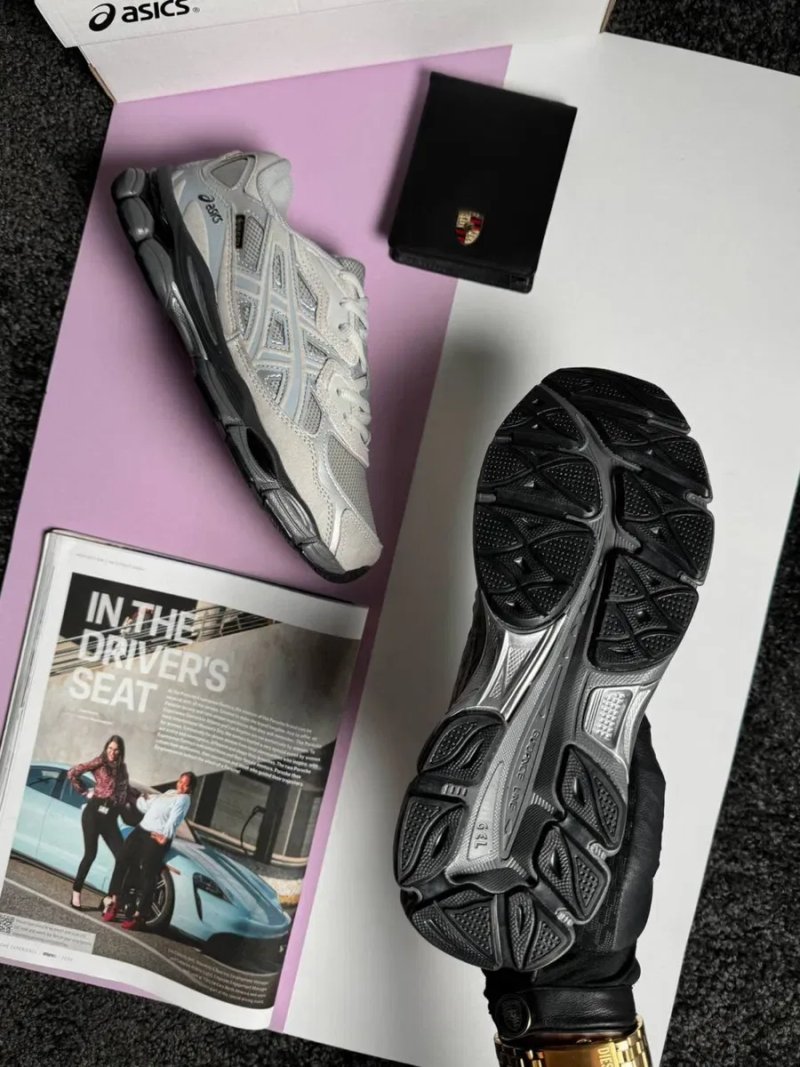 Жіночі кросівки асікс ASICS Gel-NYC W GTX Light Grey Metallic [36-41] — фото 6