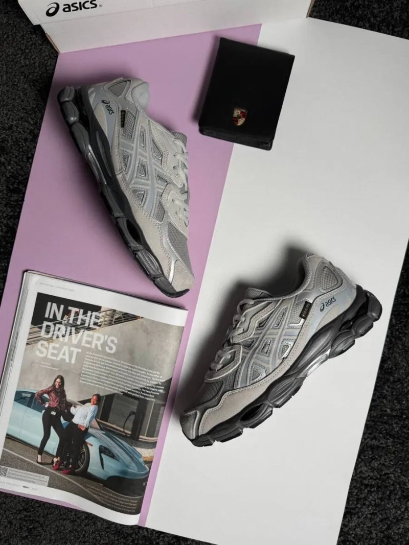 Жіночі кросівки асікс ASICS Gel-NYC W GTX Light Grey Metallic [36-41] — фото 8