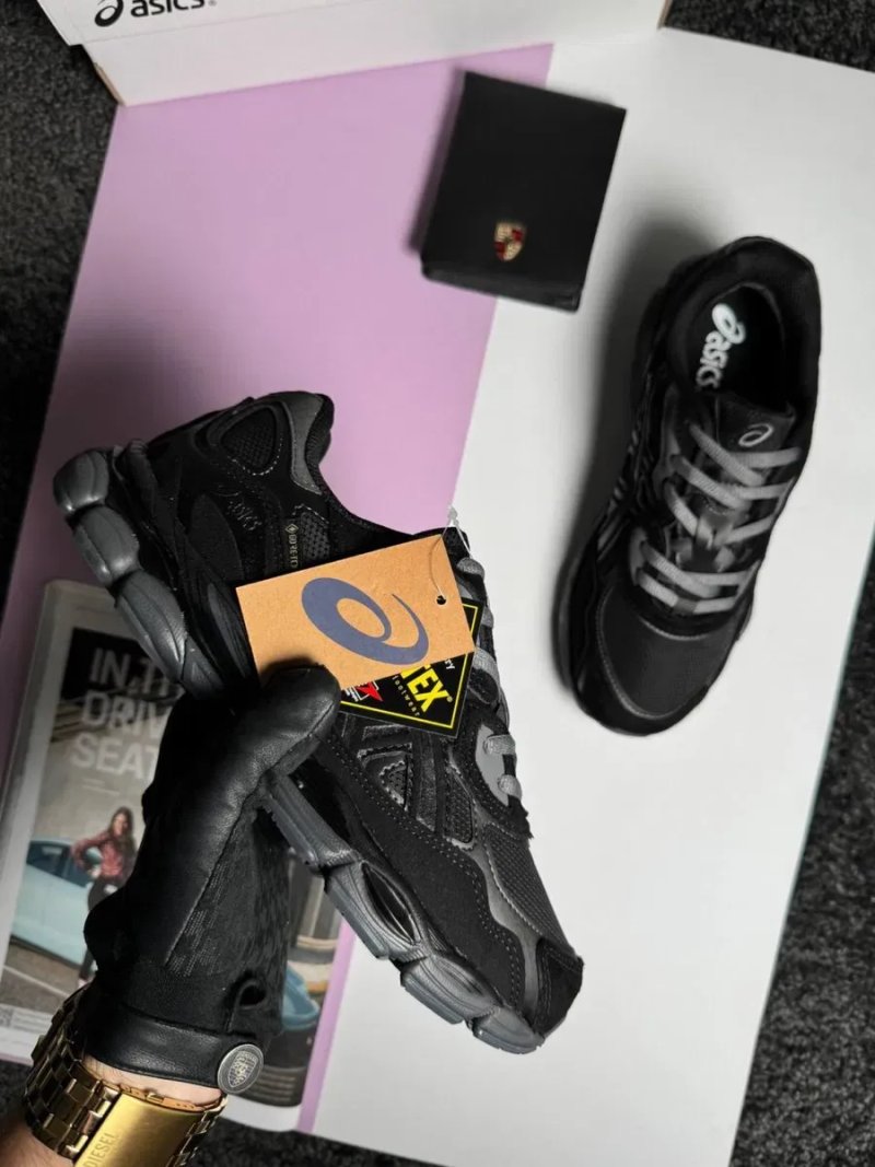 Жіночі кросівки асікс гель нік ASICS Gel-NYC W GTX Black Grey [37-41] — фото 3