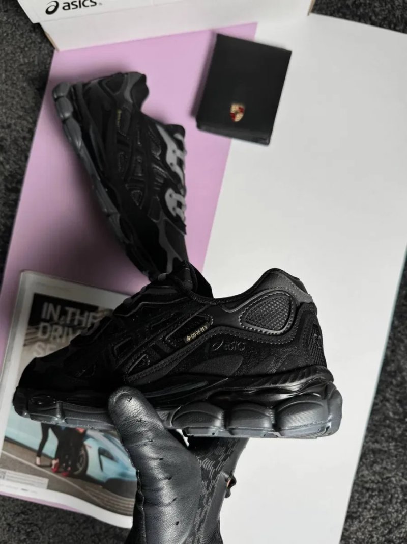 Жіночі кросівки асікс гель нік ASICS Gel-NYC W GTX Black Grey [37-41] — фото 4
