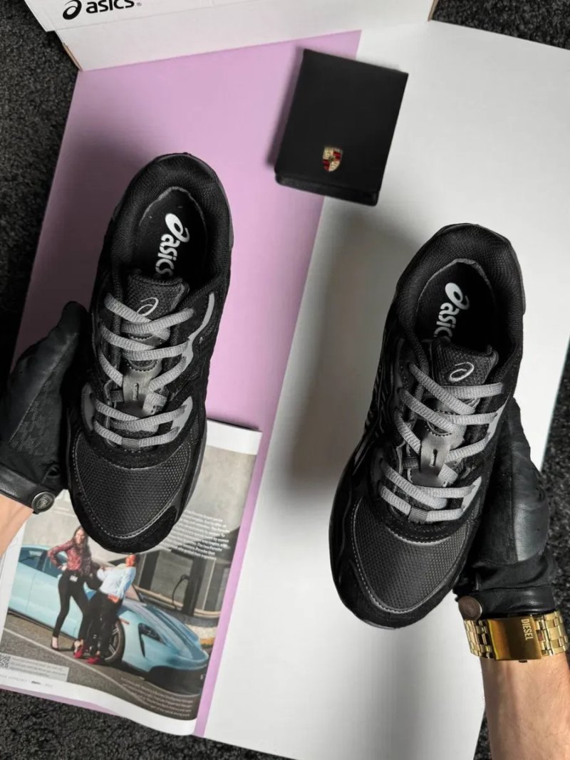 Жіночі кросівки асікс гель нік ASICS Gel-NYC W GTX Black Grey [37-41] — фото 7