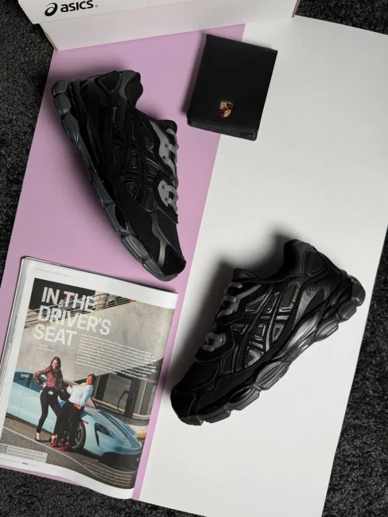 Жіночі кросівки асікс гель нік ASICS Gel-NYC W GTX Black Grey [37-41] — фото 8