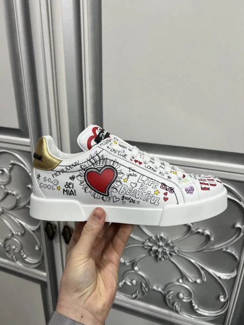 Жіночі кросівки кеди Portofino Dolce&Gabbana Дольче Габбана оригінал