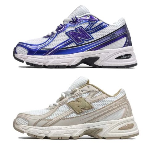Жіночі кросівки New Balance 740 бежеві літні шкіра сітка розміри 36-39