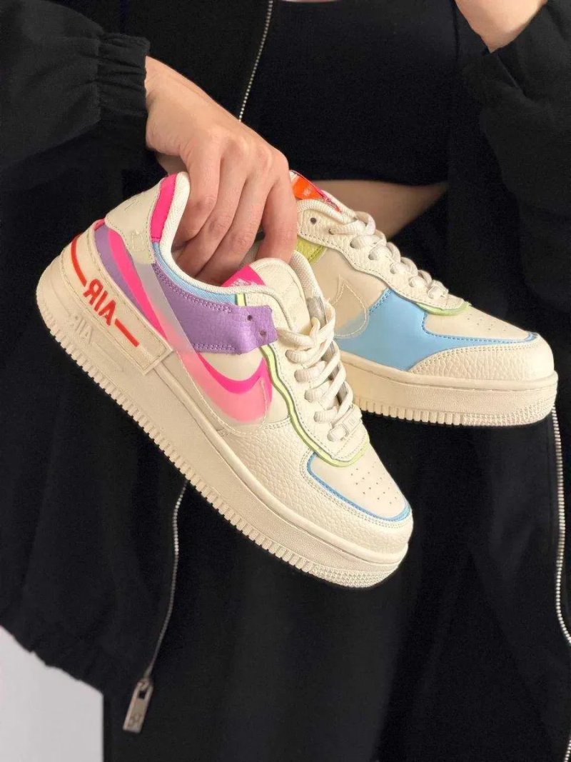 Жіночі кросівки nike air force 1 shadow double swoosh Найк еір форс — фото 2