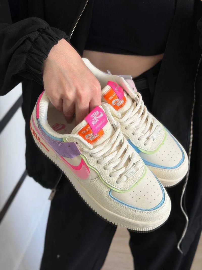 Жіночі кросівки nike air force 1 shadow double swoosh Найк еір форс — фото 3