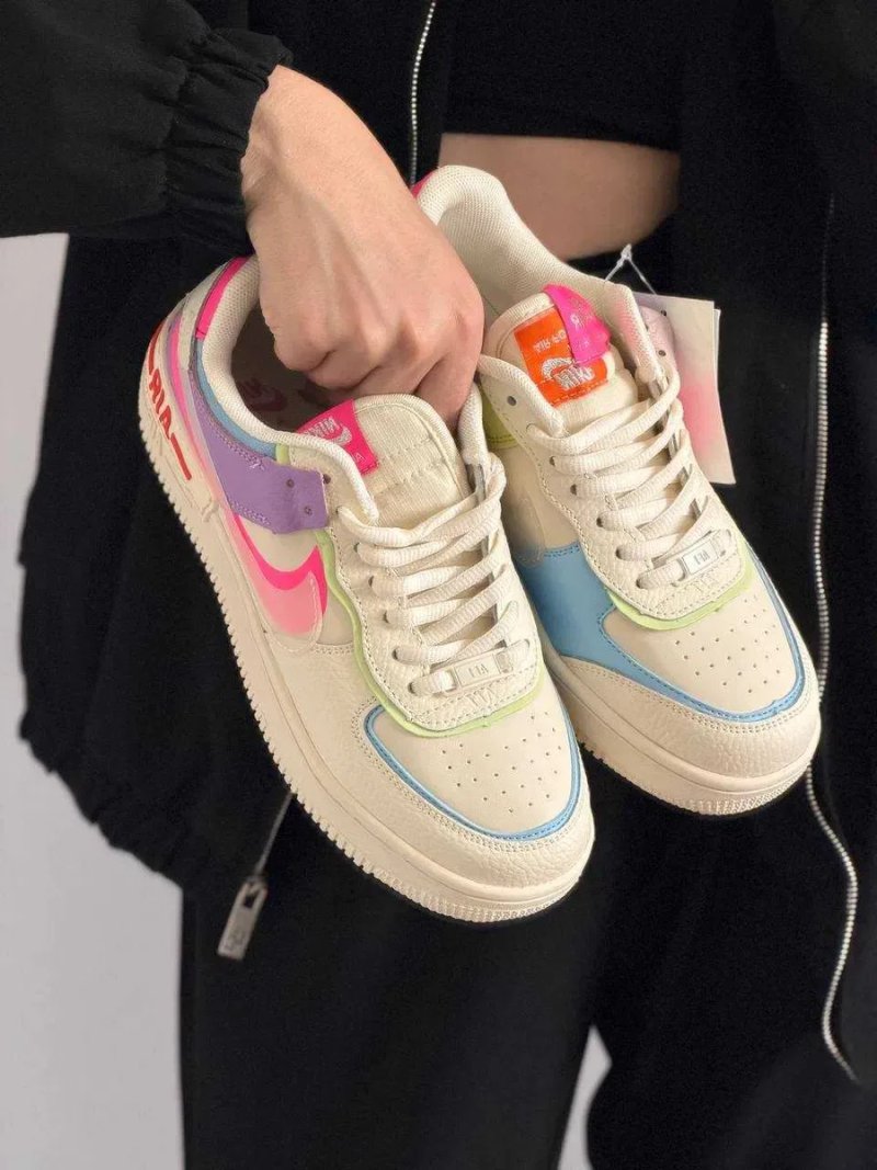 Жіночі кросівки nike air force 1 shadow double swoosh Найк еір форс — фото 6