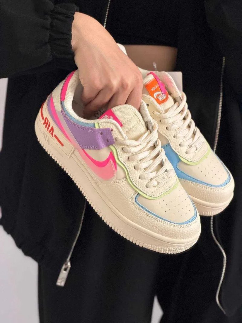 Жіночі кросівки nike air force 1 shadow double swoosh Найк еір форс — фото 7