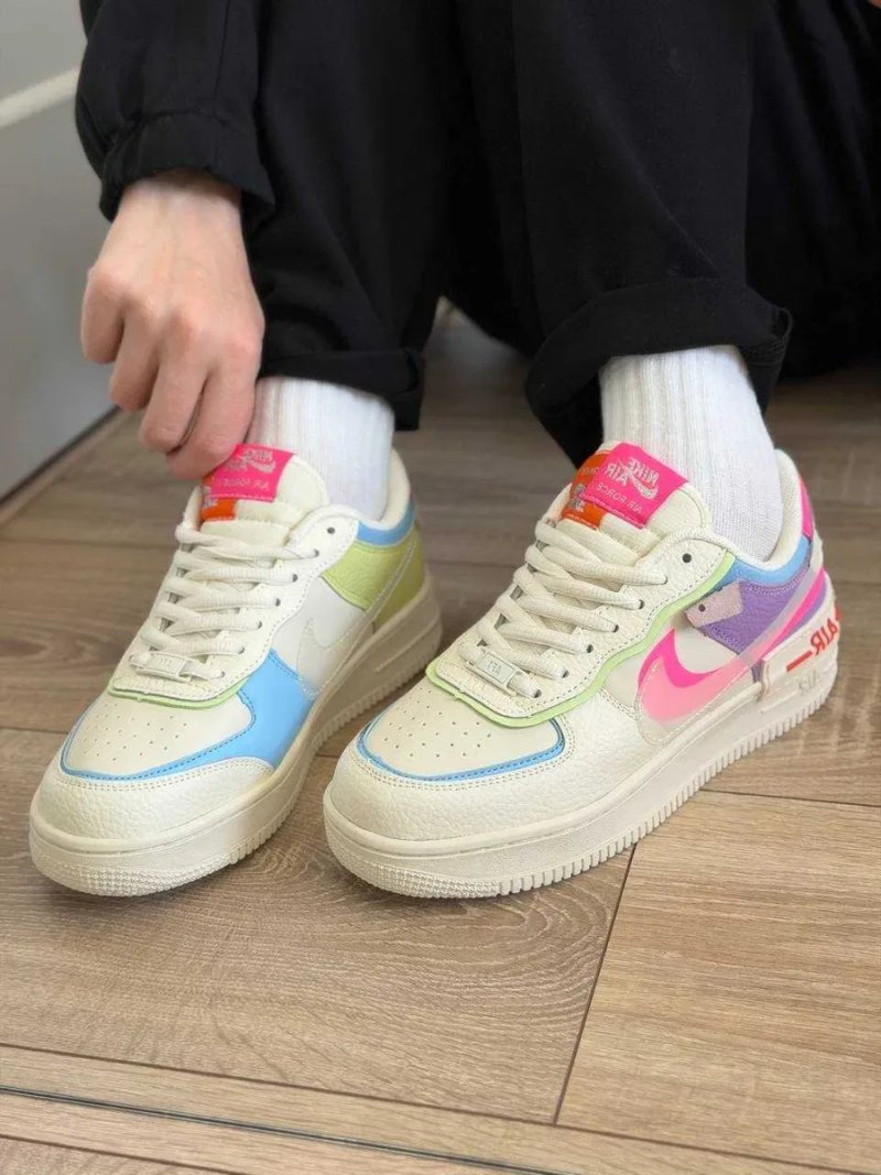 Жіночі кросівки nike air force 1 shadow double swoosh Найк еір форс — фото 8