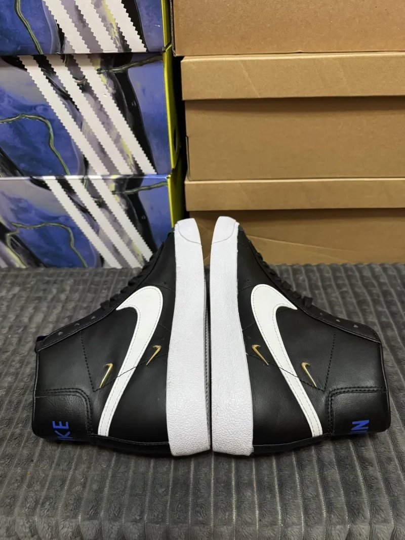 Жіночі кросівки Nike blazer mid 38(24см) оригінал шкіра — фото 5