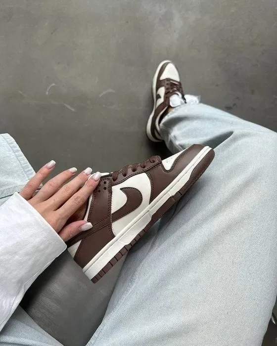 Жіночі кросівки Nike Dunk Low Brown / женские кроссовки найк сб данк — фото 4