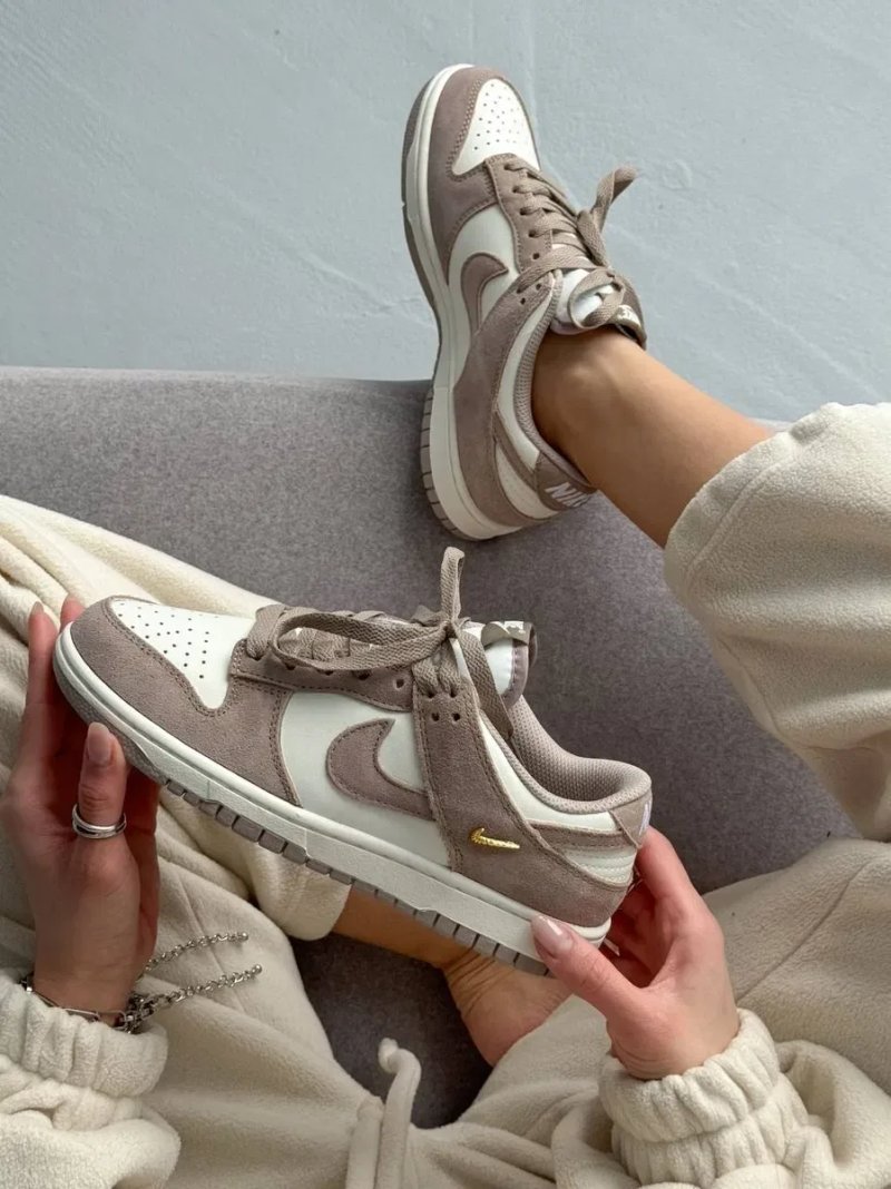 Жіночі кросівки Nike Dunk Low Sail Beige найк данк беж — фото 8