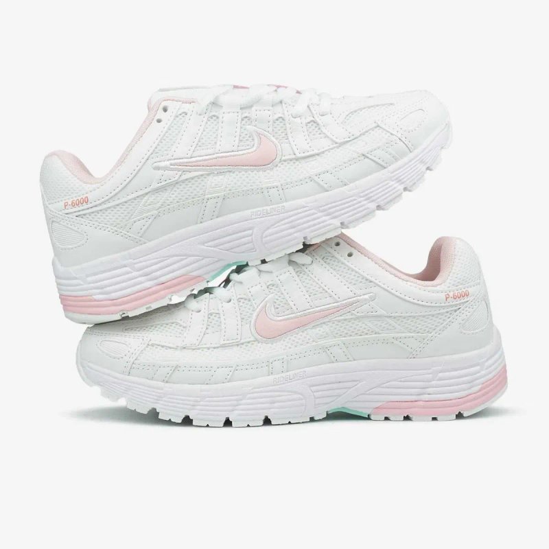 Жіночі кросівки Nike P-6000 в білому кольорі — фото 6