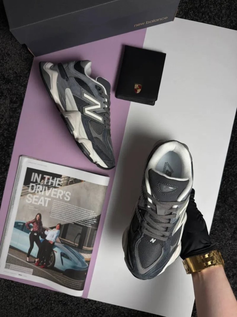 Жіночі кросівки нью беланс New Balance 9060 Grey White [36-41] — фото 2