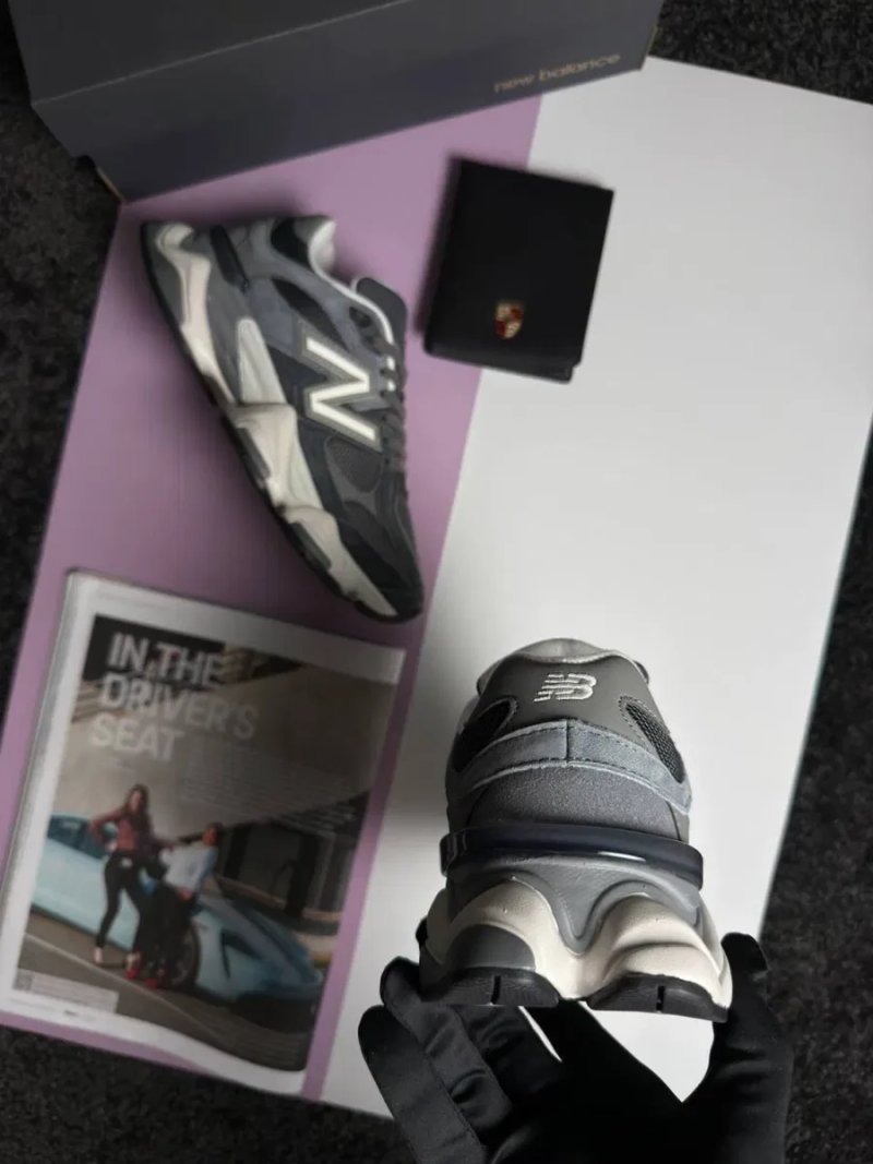 Жіночі кросівки нью беланс New Balance 9060 Grey White [36-41] — фото 5
