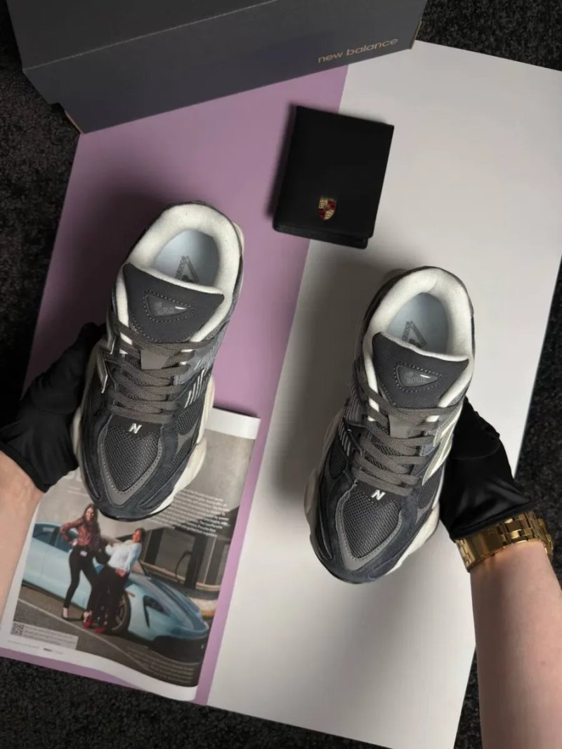 Жіночі кросівки нью беланс New Balance 9060 Grey White [36-41] — фото 7