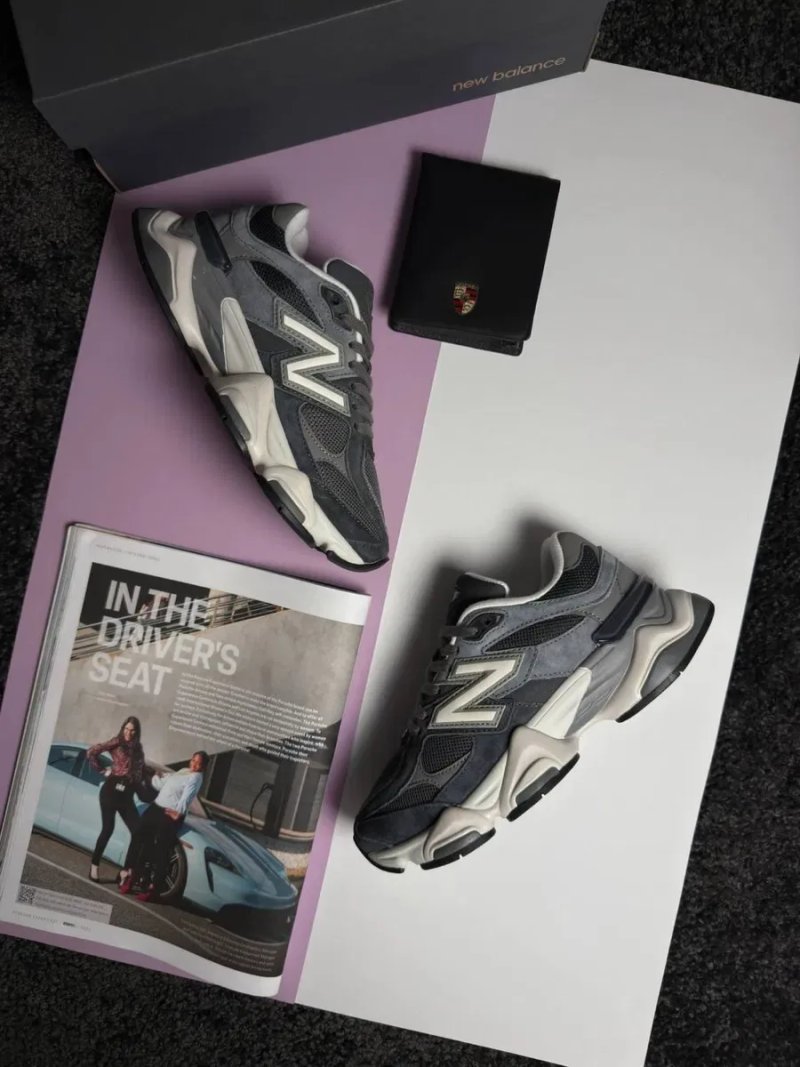 Жіночі кросівки нью беланс New Balance 9060 Grey White [36-41] — фото 8