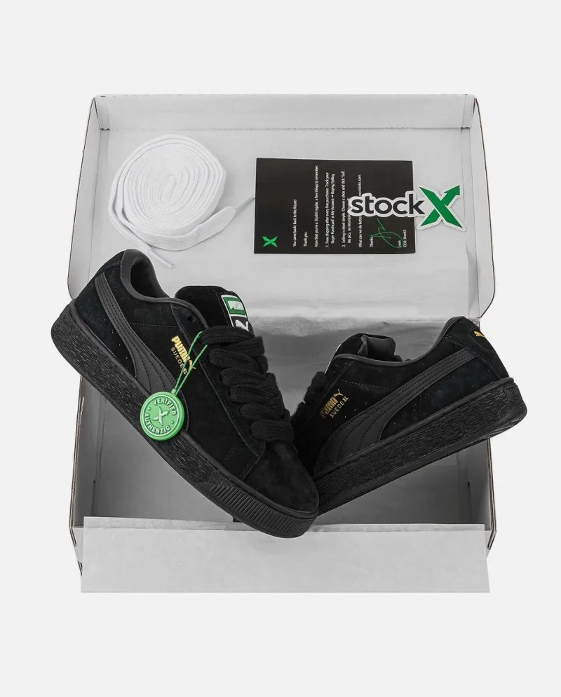 Жіночі кросівки Puma Suede XL "Black" Розміри 36-41 — фото 2