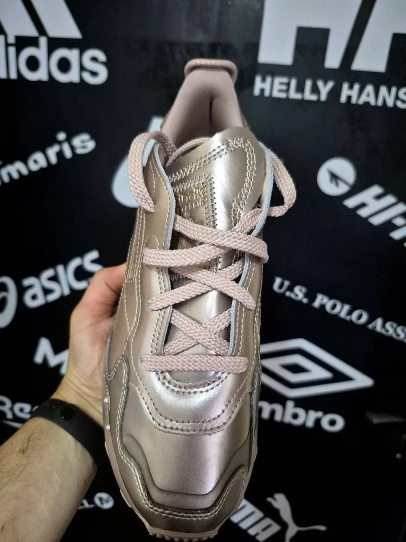 Жіночі кросівки Reebok x Cardi B Classic Leather(Оригінал)Розміри:38-24,5 і 39-25,5см. — фото 3