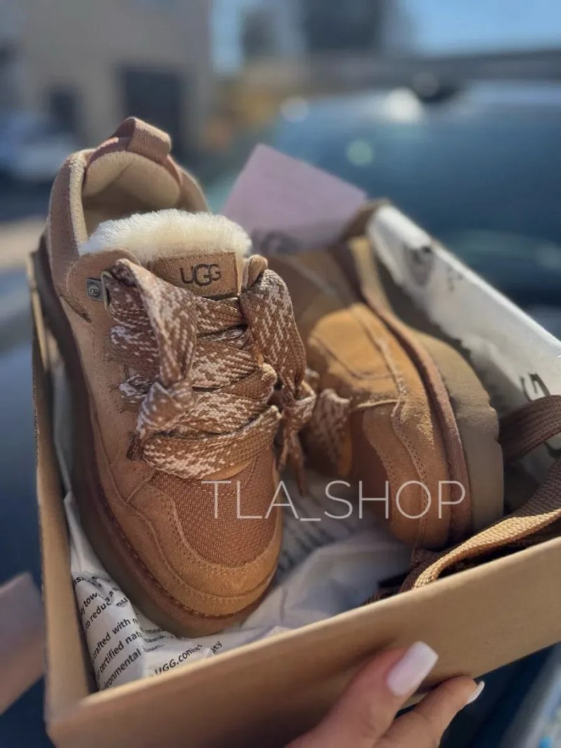 Жіночі кросівки уггі угги ugg Lowmel Sneaker — фото 4
