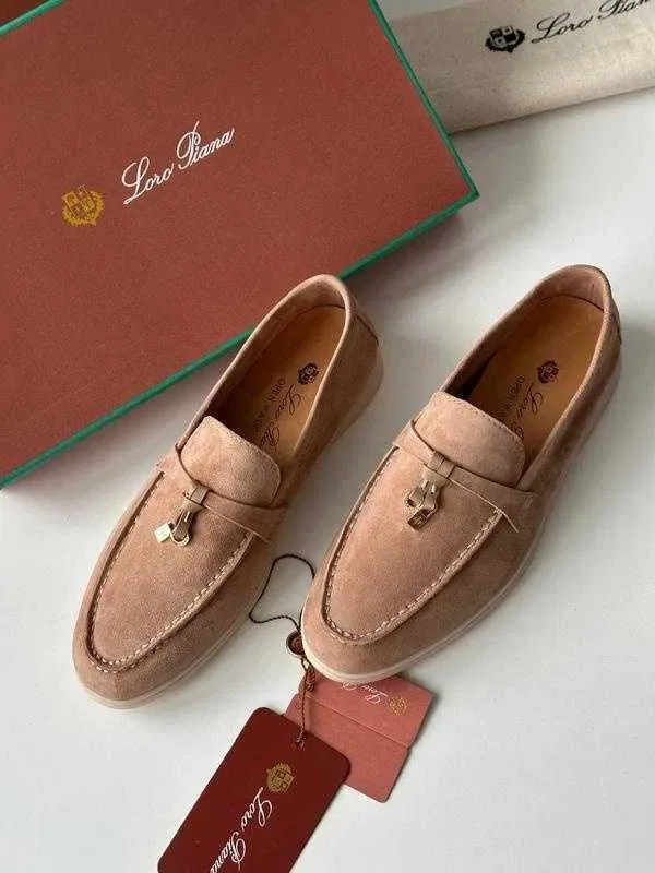 Жіночі лофери Loro Piana /Люкс Якість лоро піана пиана Натуральна замша Женские Лоферы Макасины Лоро Пиано — фото 2