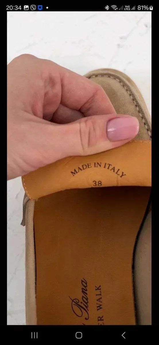 Жіночі лофери Loro Piana /Люкс Якість лоро піана пиана Натуральна замша Женские Лоферы Макасины Лоро Пиано — фото 5