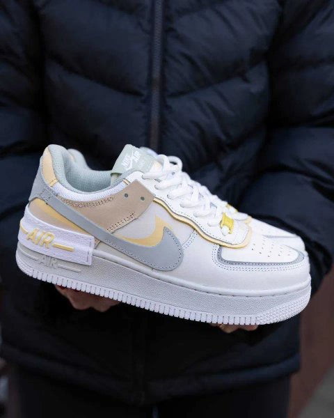Жіночі Nike Air Force 1 Shadow Beige форси жіночі Найк Еір форс 36 37 38 39 40