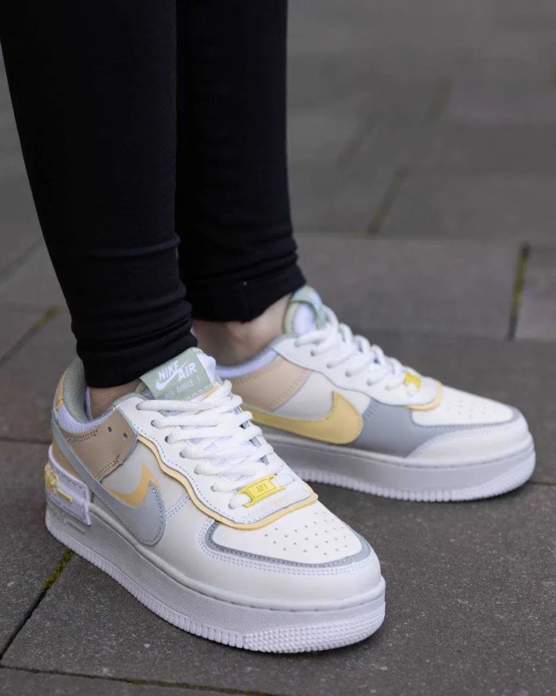Жіночі Nike Air Force 1 Shadow Beige форси жіночі Найк Еір форс 36 37 38 39 40 — фото 2
