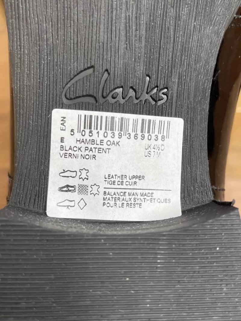 Жіночі оксфорди Clarks Hamble Oak. Розмір 37,5 (ідуть на 38). Оригінал!!! — фото 6