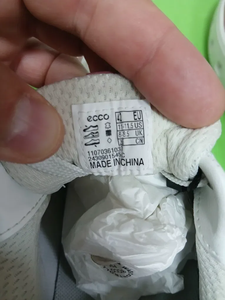 Жіночі шкіряні кеди ECCO Street 720 Gore-tex    Оригінал! — фото 6