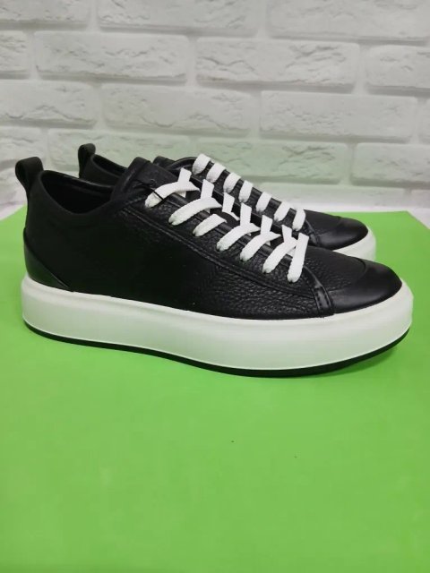 Жіночі шкіряні кеди ECCO STREET ACE W Кеди низькі чорного кольору розмір 36