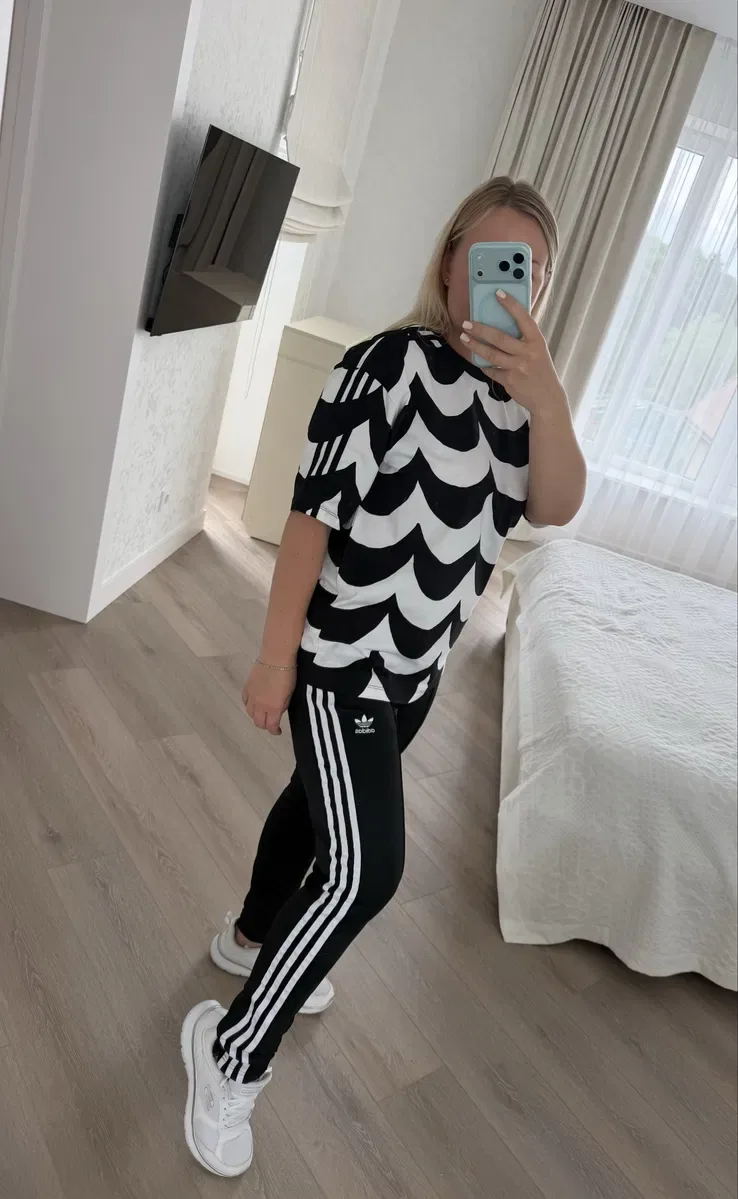 Жіночі штани adidas Always Original Laced Slim — фото 6