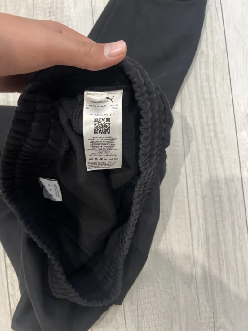 Жіночі штани Puma в чорному кольорі, розмір S — фото 4