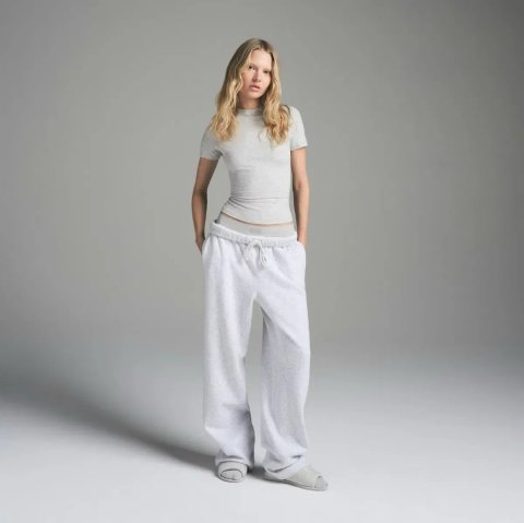 Жіночі штани Skims Cotton Fleece Classic Straight