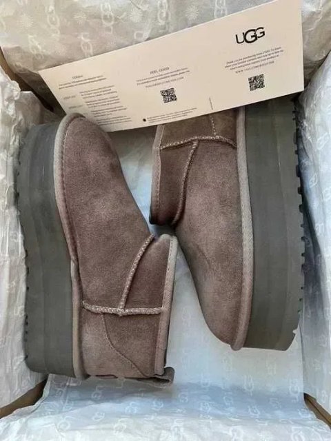 Жіночі Уггі на Платформі UGG Ultra Mini Platform Hickory EUR 37-38 Нові