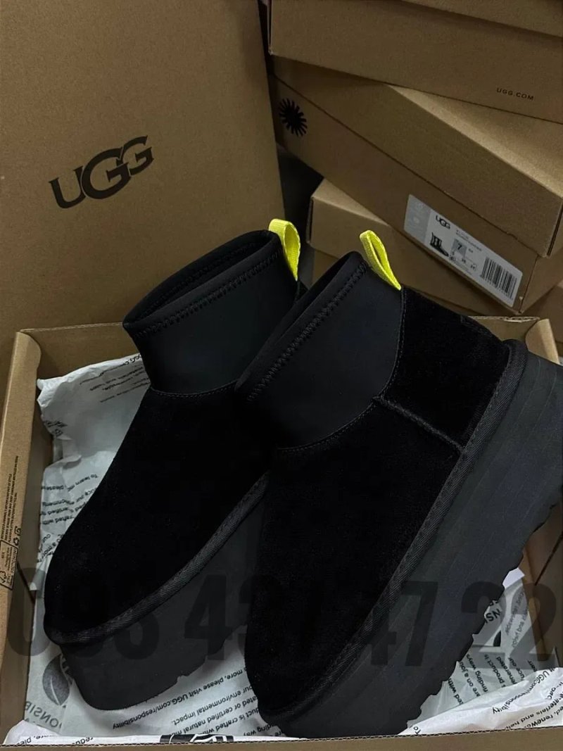 Жіночі Уггі UGG Classic Mini Dipper CHE на Платформі Ugg Жіночі Угги — фото 6