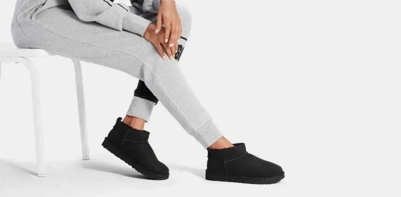 Жіночі Уггі UGG Ultra Mini 2 Black EUR 37 — фото 5