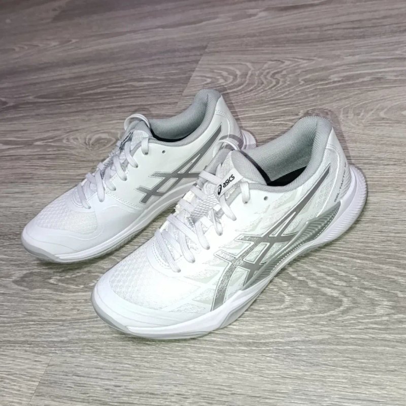 Жіночі волейбольні кросівки Asics Gel-Tactic 12 білий (1072A092-100) — фото 2