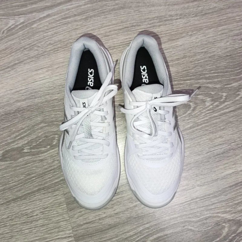 Жіночі волейбольні кросівки Asics Gel-Tactic 12 білий (1072A092-100) — фото 3