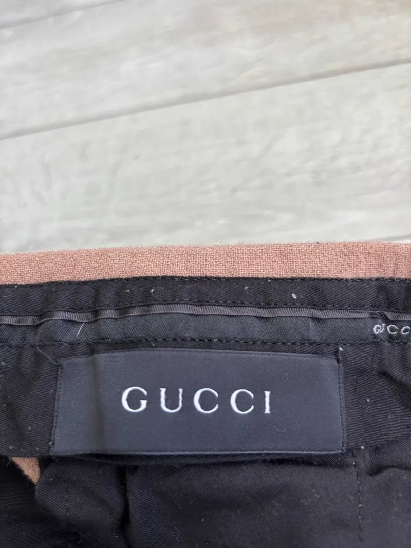 Жіночі Вовняні Штани Гуччі Gucci Wool Size S С Розмір Брендові Елегантні Брюки Оригінал — фото 6
