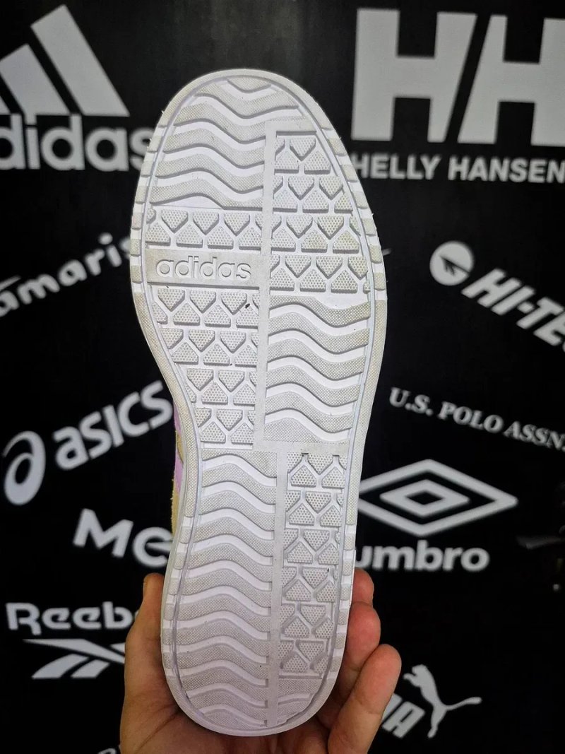 Жіночі замшеві кросівки Adidas VL Court Bold(СТОК-Оригінал)Розмір 39⅓-25см — фото 6
