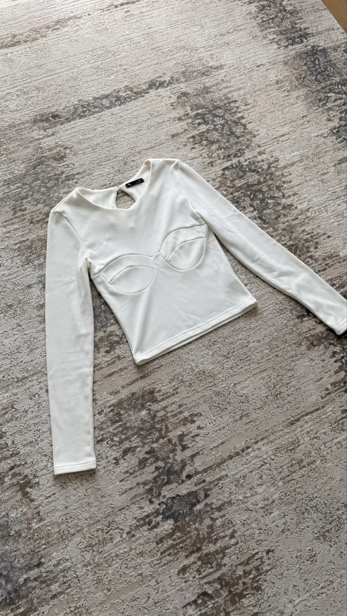 Жіночий лонг з імітацією ліфа Pull&Bear — фото 5