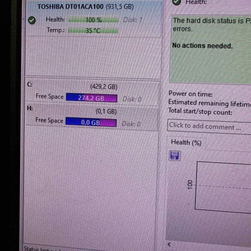 Жорсткий диск Toshiba 1TB 7200rpm 32MB DT01ACA100 3.5 SATA III — фото 5