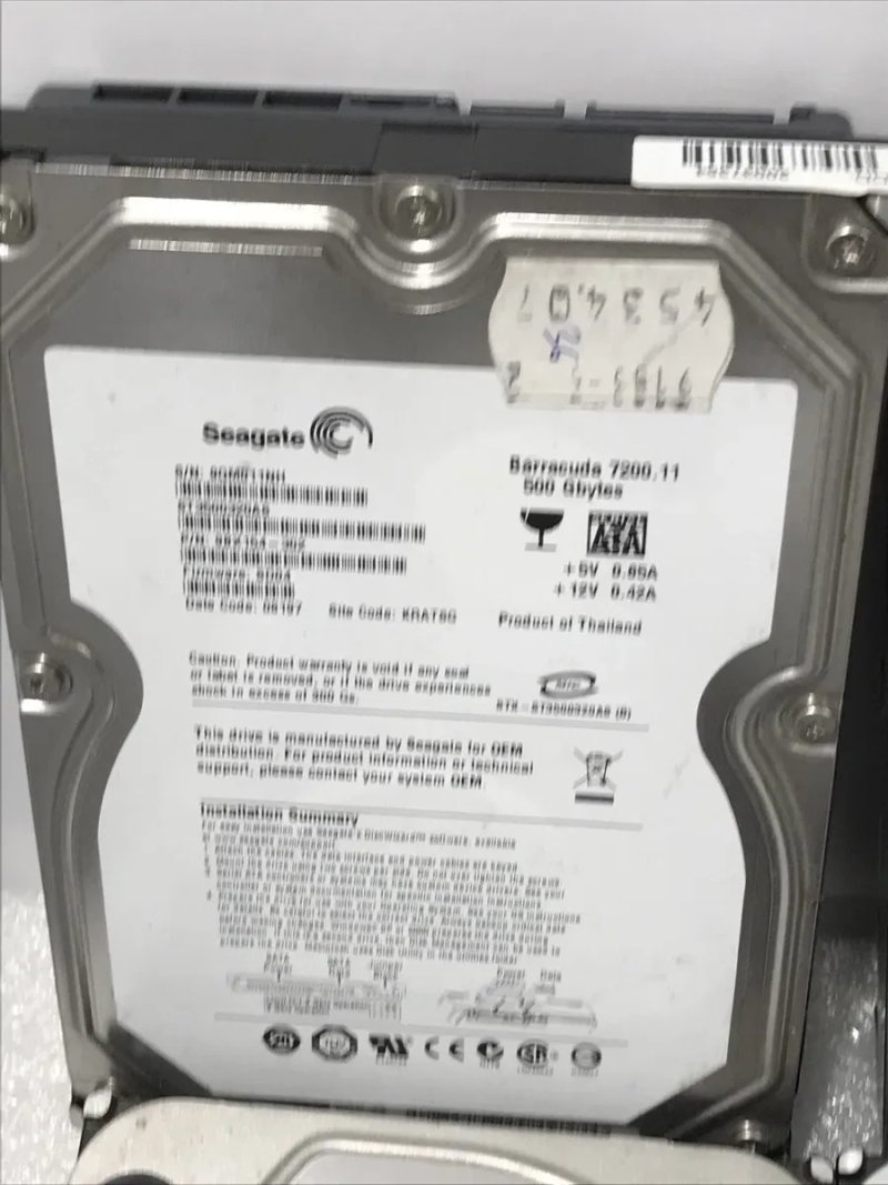 Жорсткий диск вінчестер 500Gb 3.5 " Sata III 6Gbps 7200 для ПК бу — фото 6